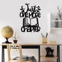 Wallity Just One More Chapter Escultura de pared